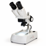 LED Top and Bottom Lights Binocular Stereo Microscope